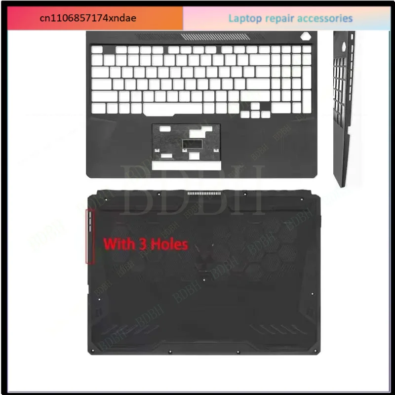 Для ЖК-дисплеев Asus A15 F15 FX506 FA506 FA506Q FA506U FX506U FX506H: рамка/крышка для рук, нижняя крышка для ноутбука