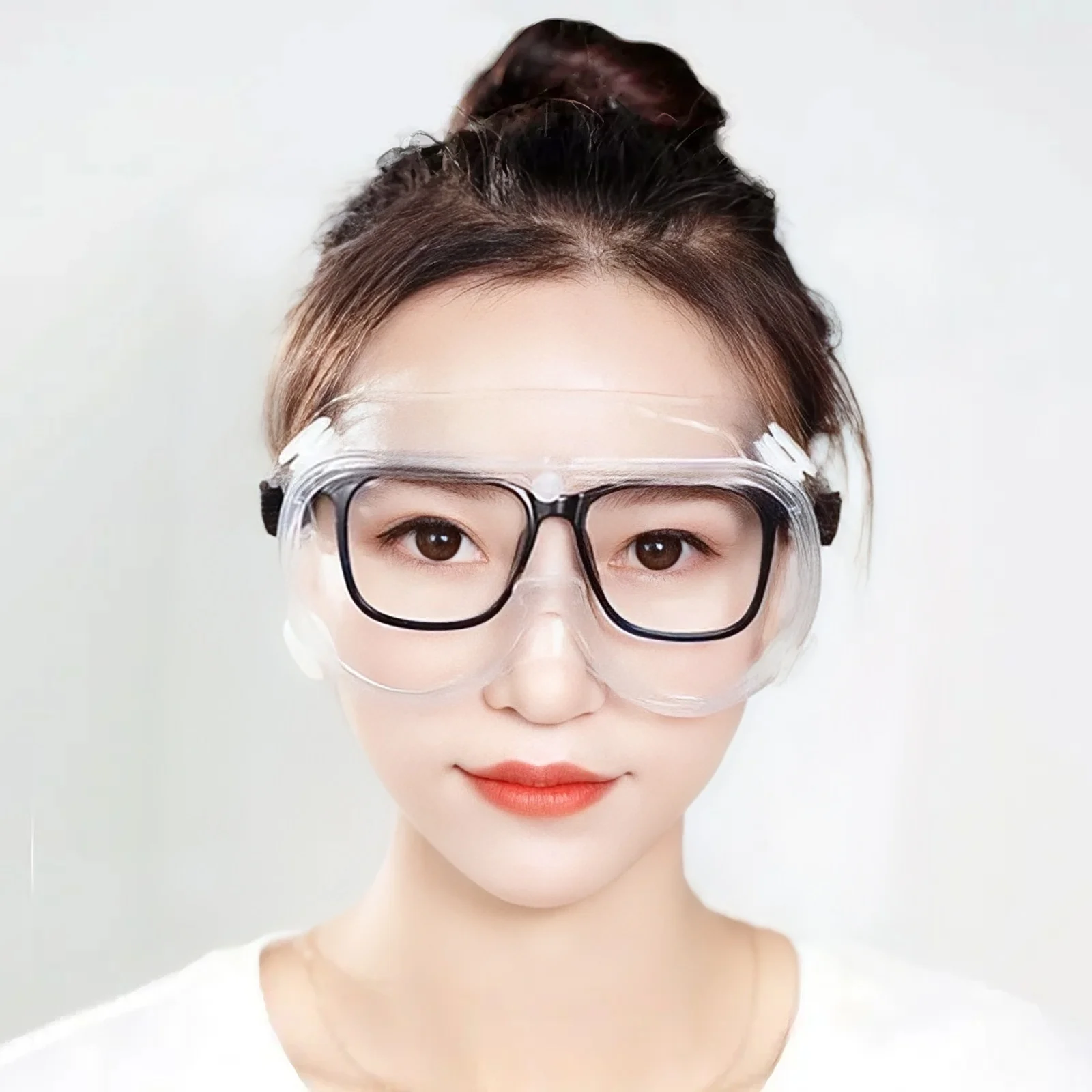 Anti-Fog Safety Goggles Fits Over Glasses Impact & Splash Resistant ANSI Z87.1 Goggles for Work & Industrial Use HM14