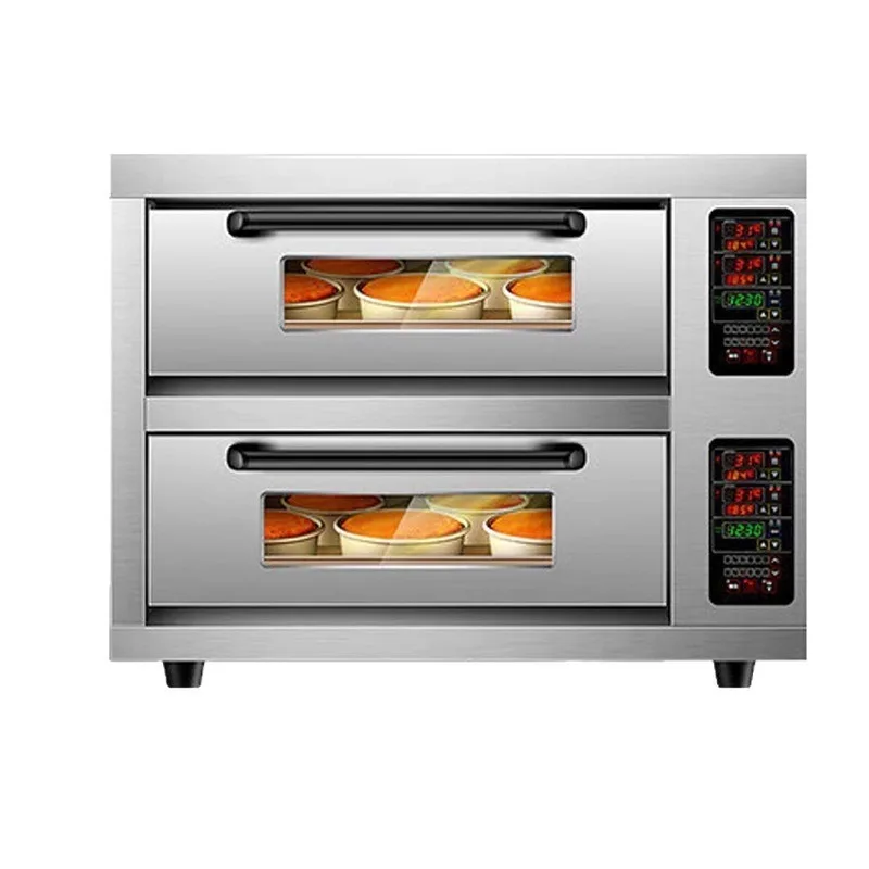 

Electric oven, commercial large bread oven, multi-function, fully automatic large-capacity cake pizza baking oven
