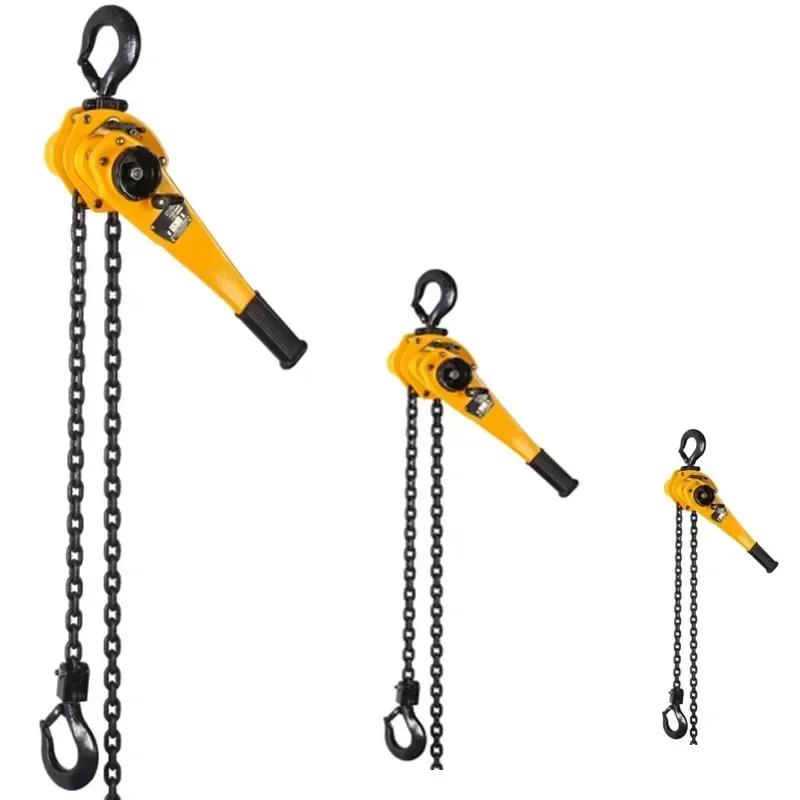 

Hot sales Hand Chain Hoist Block 6ton 3m Hand Operated Chain Hoist Lifting Crane For Home Use