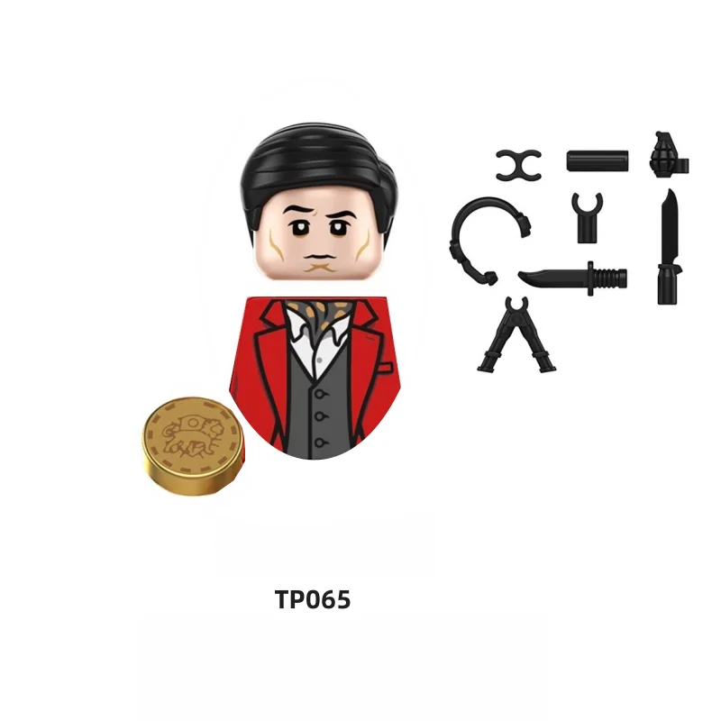 TP1008 TP058 WM6197 アニメ映画キャラクターチェイスビルディングブロックアクションフィギュア組み立てアクセサリーおもちゃモデル人形ギフト