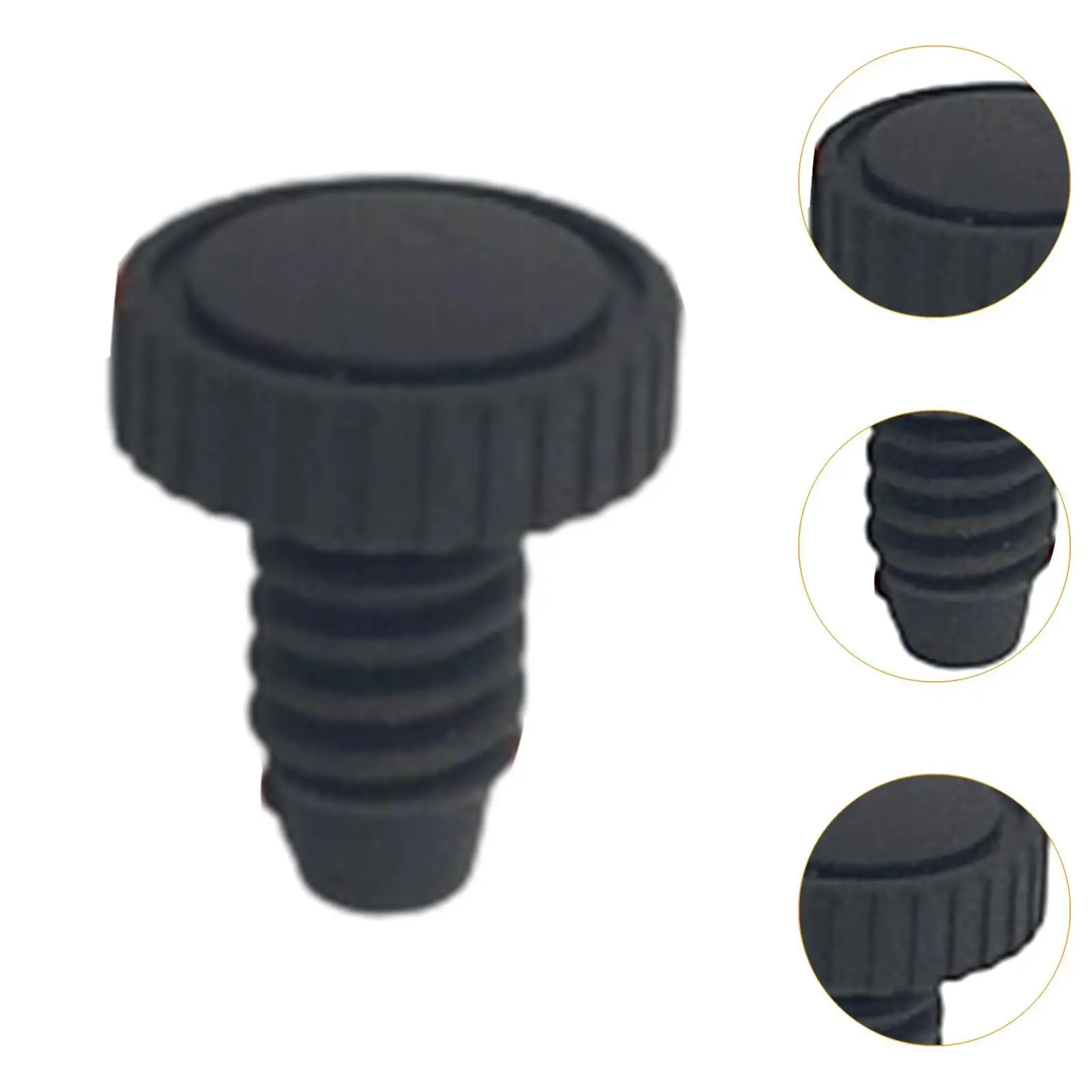 Practical Billiard Cue Bottom Plug Soft Glue Butt Cushion Replacement Bumper for Cue Protection and Long Term Use