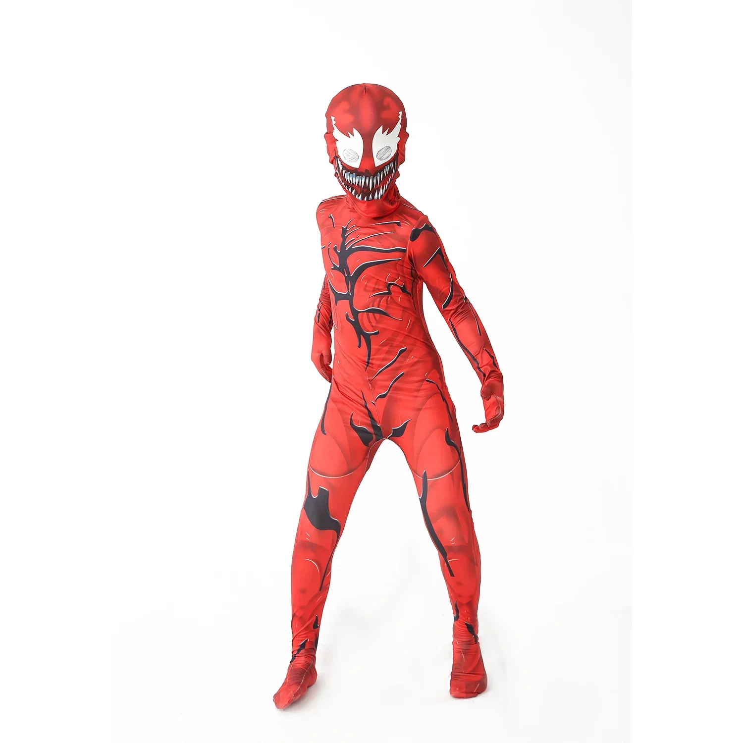 Venom: The Last Dance Superheros Cosplay Costumes New Marvel Venom Costume Kids Suit Jumpsuit Boys Symbiote Spidermancostumes