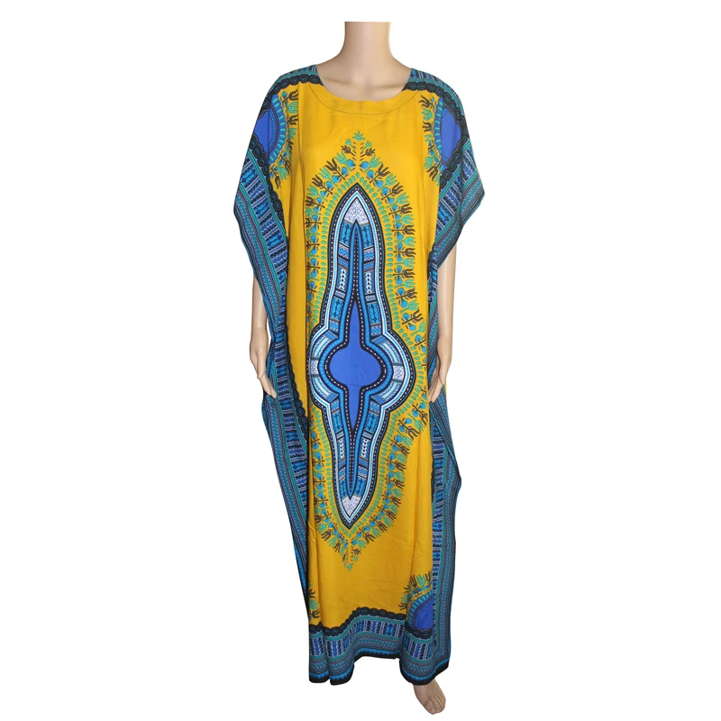 African Dresses for Women Traditional Africa Clothing Dashiki Ankara Outfits Gown Abayas Robe Muslim Kaftan Maxi Long Dress 2024