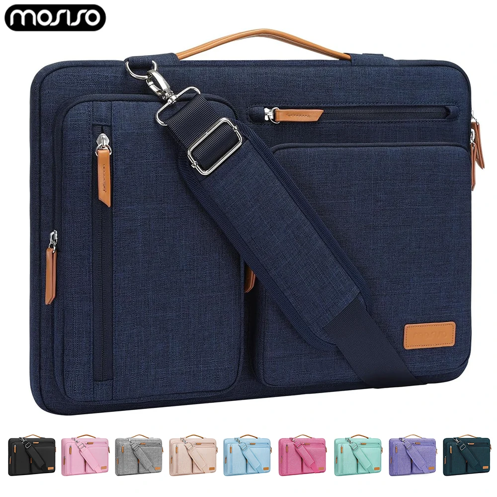 Laptop Bag 13 14 15 16 17.3 inch Notebook Case Sleeve for MacBook Air Pro M1 M2 M3 HP Dell Asus Computer Shoulder Messenger Bag