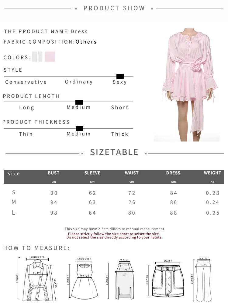 Cutenew Women's Mini Dress Solid Trend Stacked Ruffle Bandage Full Sleeve O-neck Appliques Ribbons Belt Bodycon Mujer Streetwear