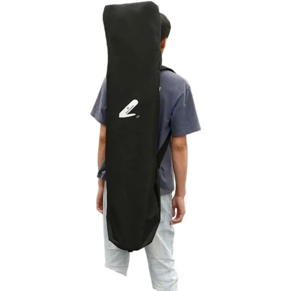 

46 Longboard Skateboard Bag - Foldable Danceboard Travel Case for All Skill Levels & Unisex Use