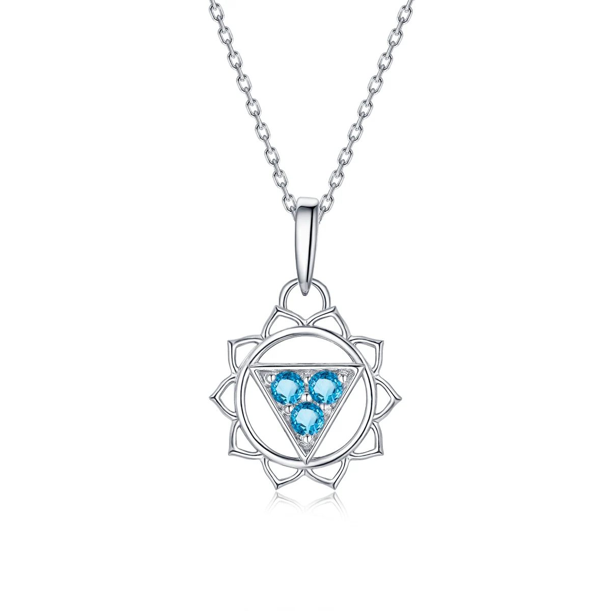 

925 Sterling Silver Pendant Necklace Natural Blue Yellow Jade Jewelry for High End Gifts for Women Engagement Wedding Banquets