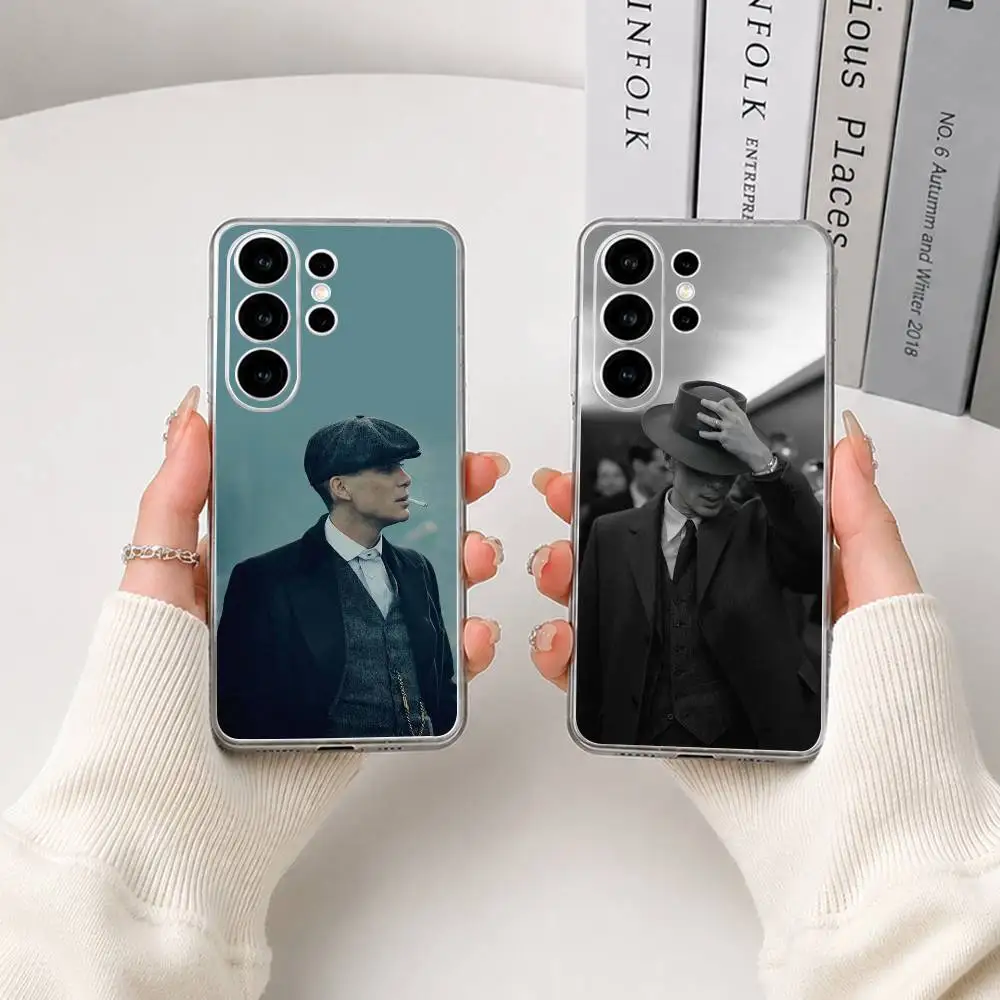 

Period Crime Drama Historical Crime Series Clear Phone Case for Samsung S25, S24, S21, S22, S23, S30, Ultra, S20, Plus, FE, Lite
