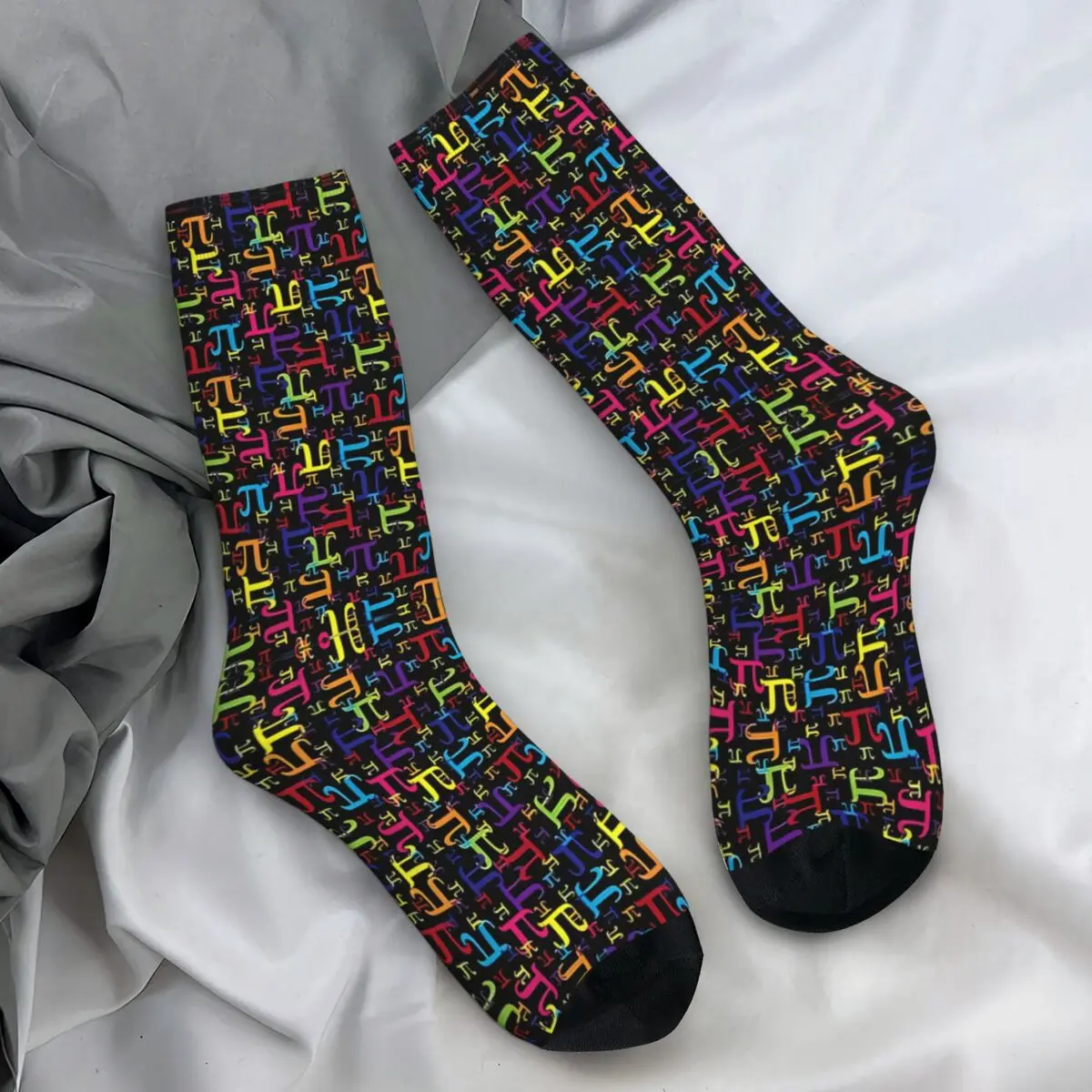 Colorful Math Formulas Stockings Graphic Harajuku Socks Spring Anti Skid Socks Couple Running Sports Quality Socks