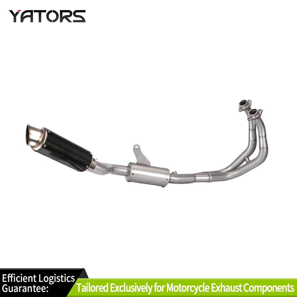 

Exhaust Systems 2021-2025 For Yamaha YZF-R7 Exhaust Header Link Pipe Slip-On Muffler Pipe 51mm Exhausts Pipes