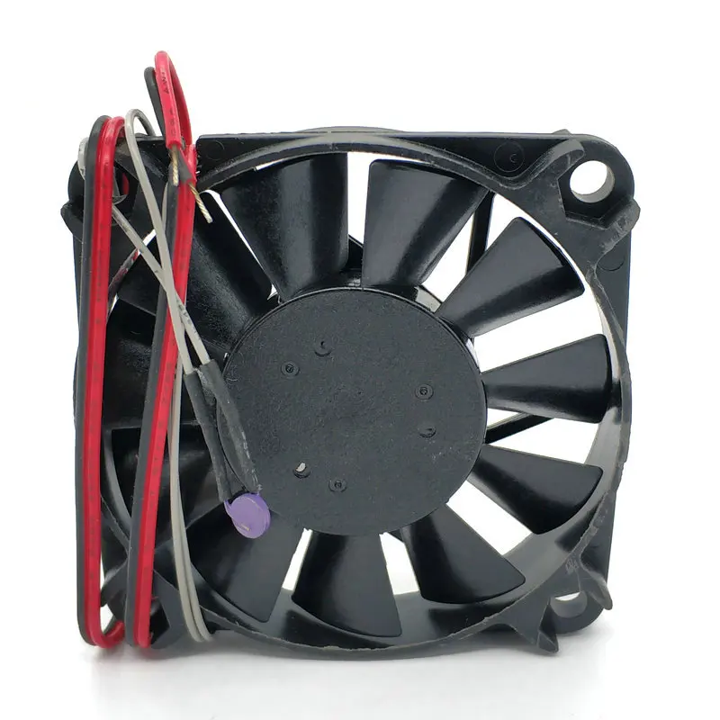 F6010AP-12LCW  DC12V 0.1A 60x60x10MM 2Lines with temperature control Cooling fan hzdo