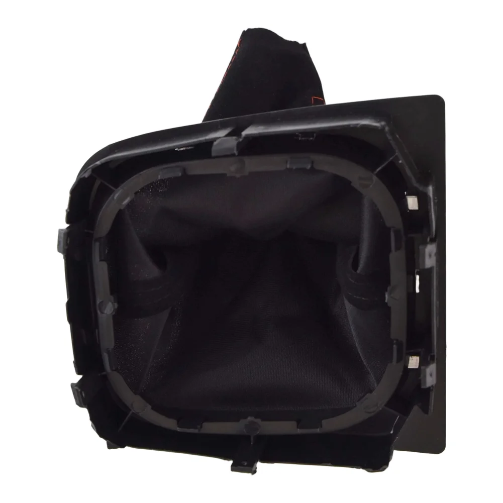 

Gear Shift Knob Lever Shifter Trim Dust Cover Gear Gaiter Boot Cover For Golf 6 2005-2014 For Sagitar Interior Accessories