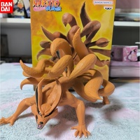 Banpresto Original Anime Naruto Shippuden Figurines Kyuubi Kurama Pvc Action Figures 14cm Figurals Collection Model Toys Gifts