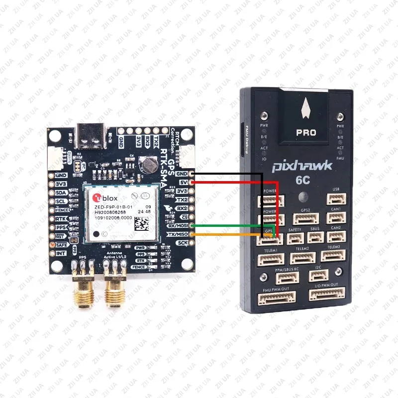 

Плата SparkFun GPS RTK2 ZED F9P Qwiic: Высокоточная GNSS-серия для БПЛА, совместимая с Ardupilot, Pixhawk, PX4, FPV, автопилотами и системами управления полетом