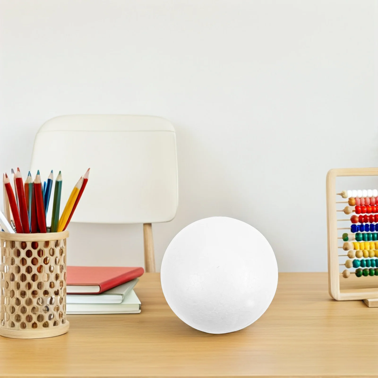 Boules lisses de 10cm, 12 pièces, fournitures artisanales pour enfants, parfaites pour peindre des décorations de noël et du nouvel an, modèle de boule artisanale