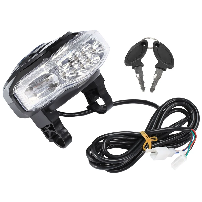 60V Angel Eyes LCD Light Speed Display batteria Horn Spotlight interruttore faro chiave per Citycoco Scooter elettrico