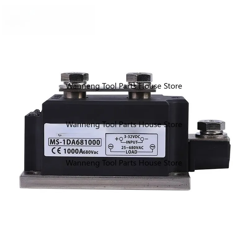 Industrial Grade Miniature 680VAC 1000A SSR Relay DC to AC Sealed Features for Protective and General Purpose Use
