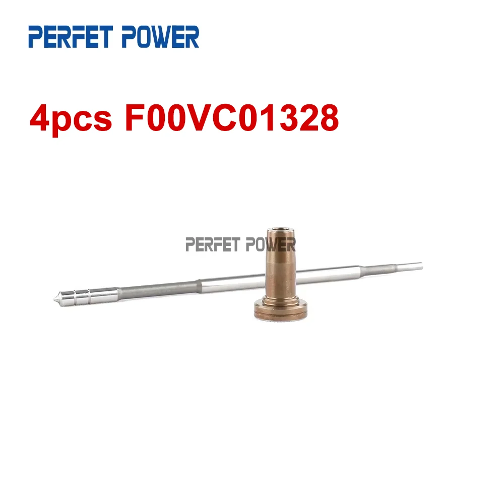 

4pcs F00VC01328 Control Valve Set for 0445110137, 0445110138, 0445110139 Common Rail Fuel Injector China Made New