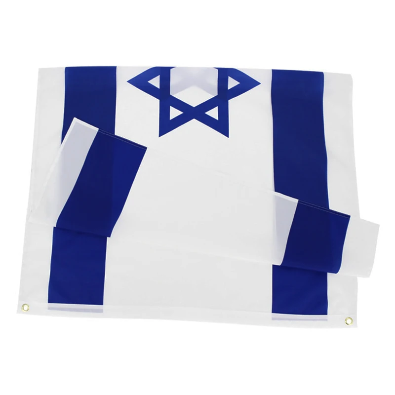 90X150cm Israel National Flag Hanging Polyester ISR IL Israeli National Flags Banner For Decoration