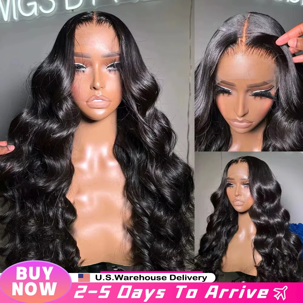 

13x6 HD Lace Frontal Wig 30 Inch Body Wave Human Hair Wigs 250 density Closure Wig Brazilian 100% Human Hair Wigs For Women