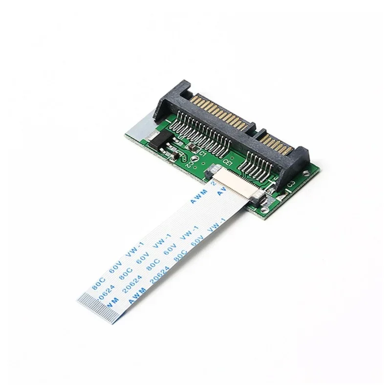 24 Pin Zif Naar 22 Pin Sata Converter Adapter Card 1.8Inch Lif Naar 2.5Inch Sata 24 Pin Sata lif Connector Pcb Adapter Voor Mac