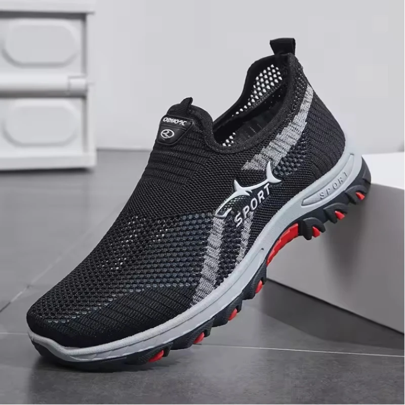 

Mesh Mens Shoes Fashion Walking Shoes Hollow Lightweight Mens Casual Shoes Summer New Men Sneakers Non Slip Zapatillas De Hombre