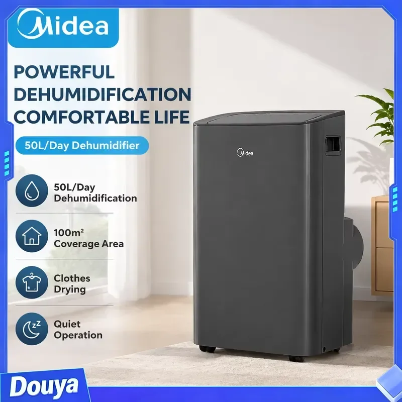 Midea Smart Portable Air Conditioner 8000 BTU 3-in-1 Like New Cooler Dehumidifier Fan for Room 350 Sq Ft Matter Alexa Google