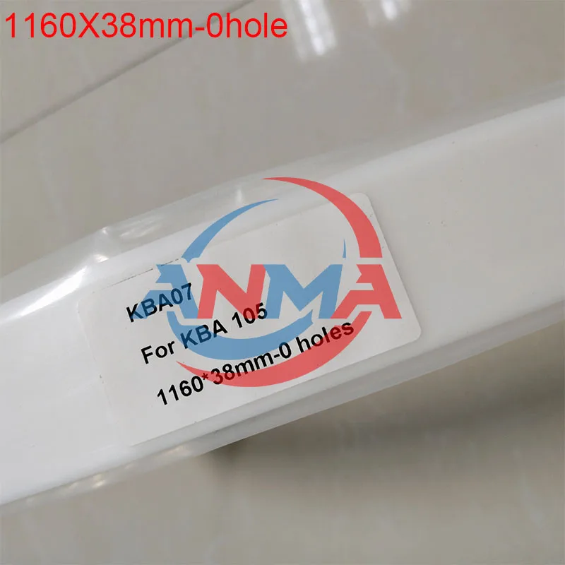 2Pieces KBA Rapida 105 1160X35mm KBA105 1160X38mm Wash up Blade Printing Machine Parts