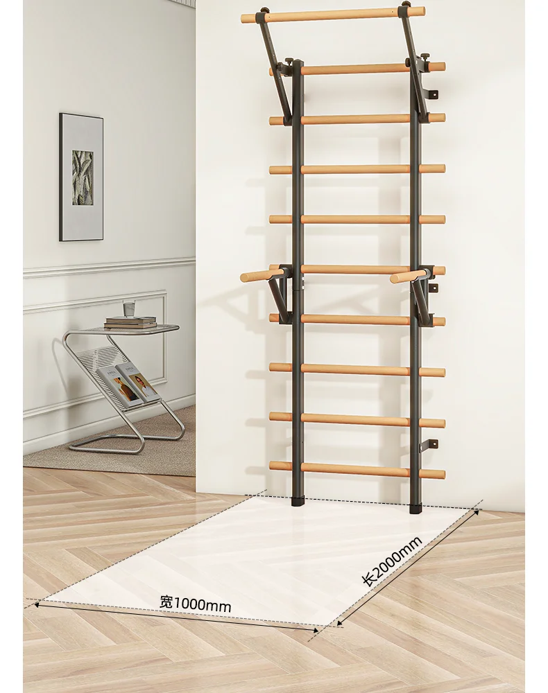 

Rib frame Multifunctional indoor training Rehabilitation Home fitness equipment, climbing frame Dance room Leg press
