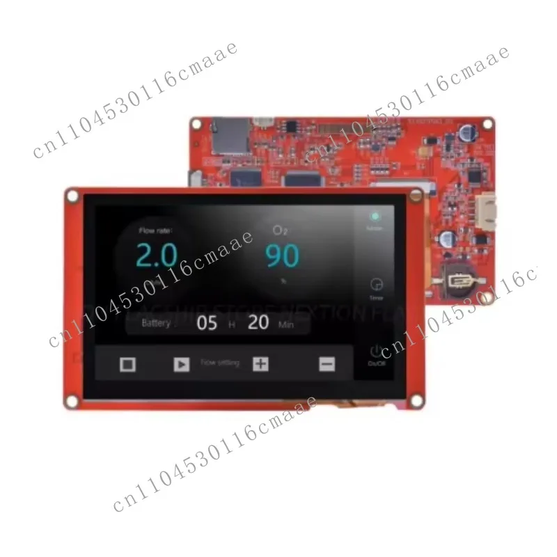 NX4827P043-011R/NX4827P043-011C 4.3-inch LCD TFT HMI display, capacitive/resistive screen 480x272 resolution 200MHz MCU RGB