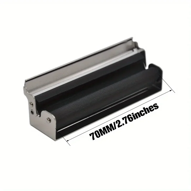 1pc Metall Zigaretten rolle 70/78/110mm schwarz manuelles Zigaretten roll werkzeug tragbare Zigaretten hersteller Ausrüstung Rauch zubehör