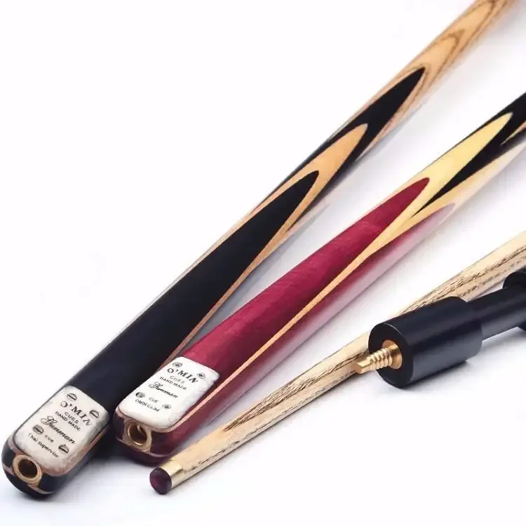 Factory sales Best Quality 3/4 joint cue ash wood snooker cue 9-13mm tip  CL-SC004 hand made billiard cue