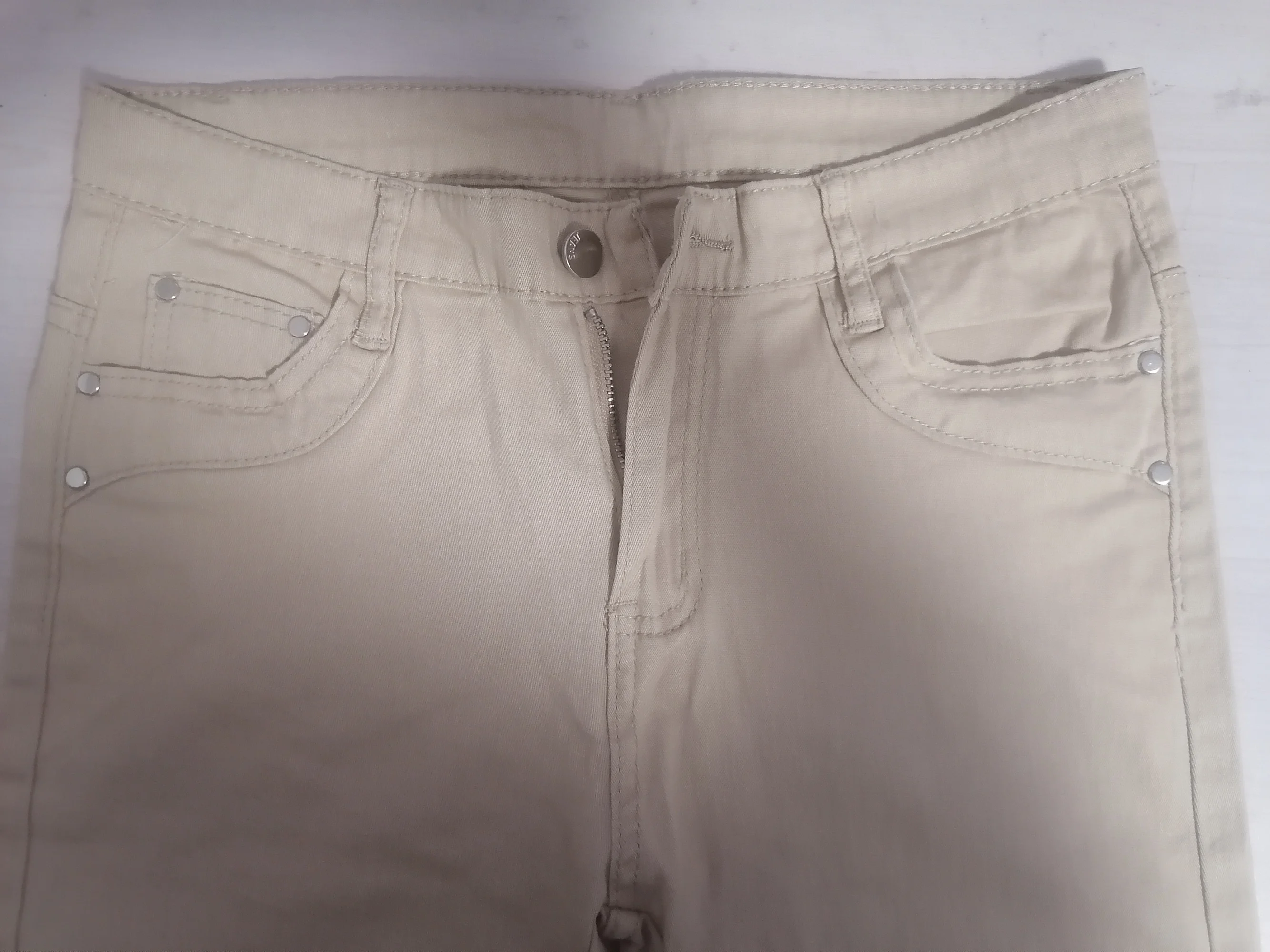 Casualowe, rozciągliwe dżinsy dla kobiet Białe spodnie SKinny Dżinsy Rozciągliwe wiosenne spodnie dżinsowe Podnoszące pośladki Legginsy dżinsowe — zdjęcie 7