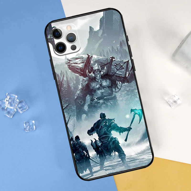God of War Phone Case For iPhone 16 15 11 12 13 14 Pro Max Mini Cover For iPhone 16 15 X XS Max XR Plus Coque