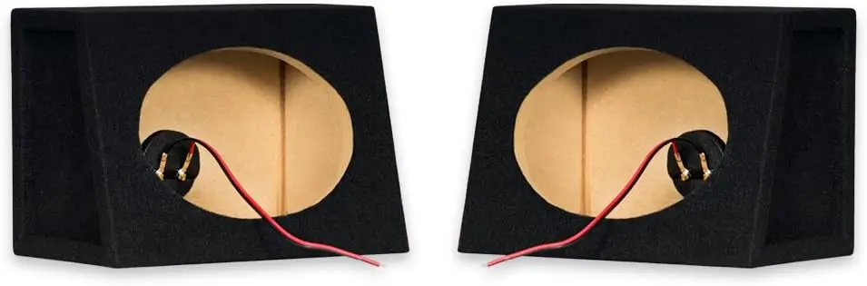 

Пара герметичных акустических систем 6x9 для автомобиля, грузовика, внедорожника, из МДФ с черным ковролином