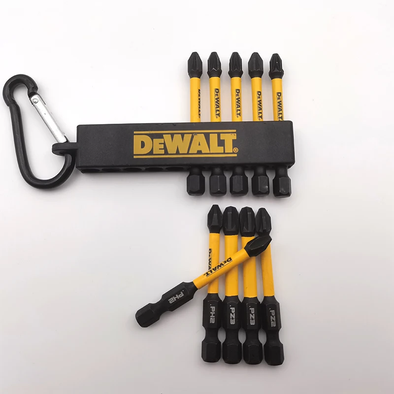 DEWALT DT7274 57mm Drill Bit Sets Pozi & High Impact Screwdriver Head PZ2 PH2 PZ3 High Speed Steel Power Tool Accessories