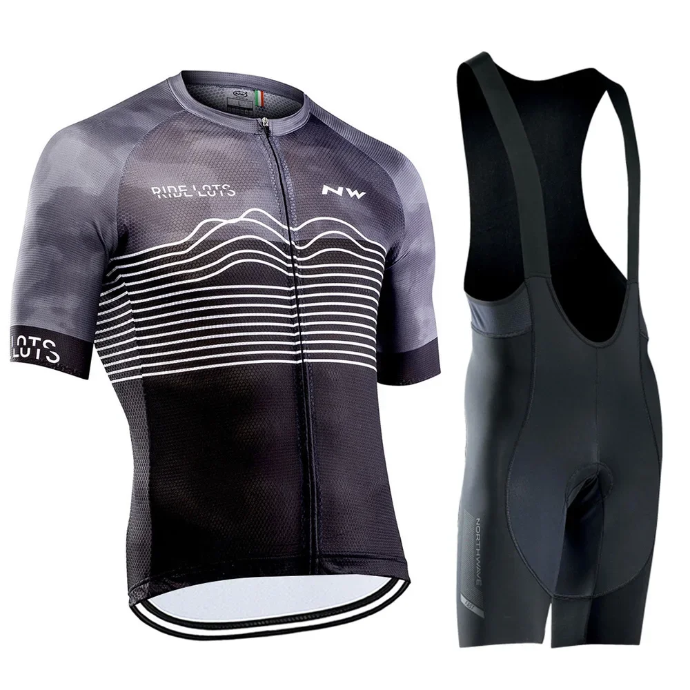 

Cycling Jersey Suit Short Sleeve Spring Summer Cycling Suit Set Breathable Sunscreen