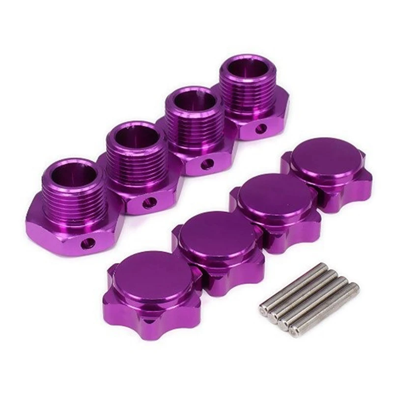 4 قطعة/المجموعة 1/8 RC نموذج سيارة 17 مللي متر اقتران معدني مع غطاء غبار ل HPI HSP 94762 9408 1/8 RC قطع غيار السيارات