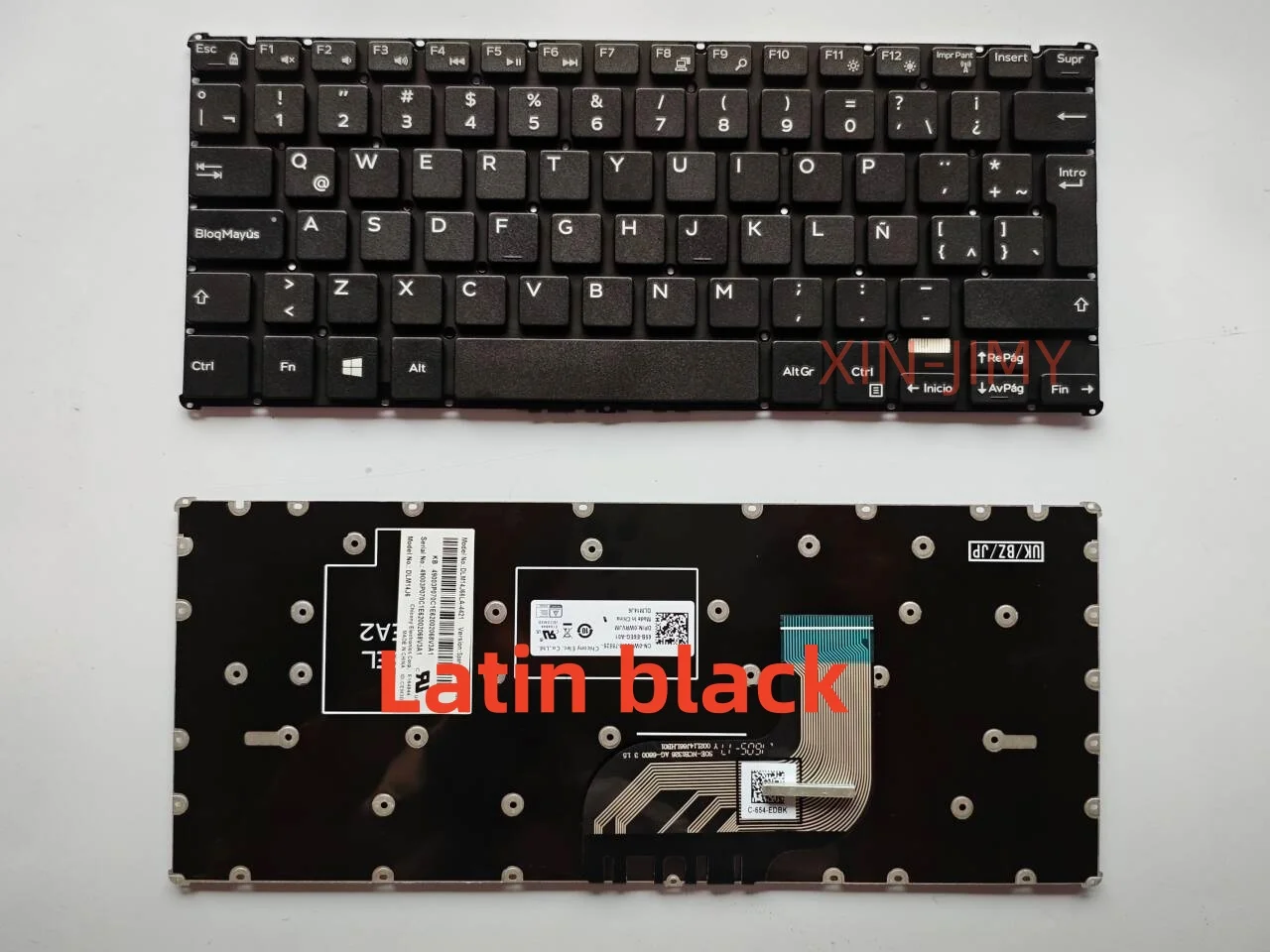

Латинская клавиатура для ноутбука Dell Inspiron 3185 2 в 1, 11 3162 3164 3168 3169 3179 3180 0WRVJM без подсветки