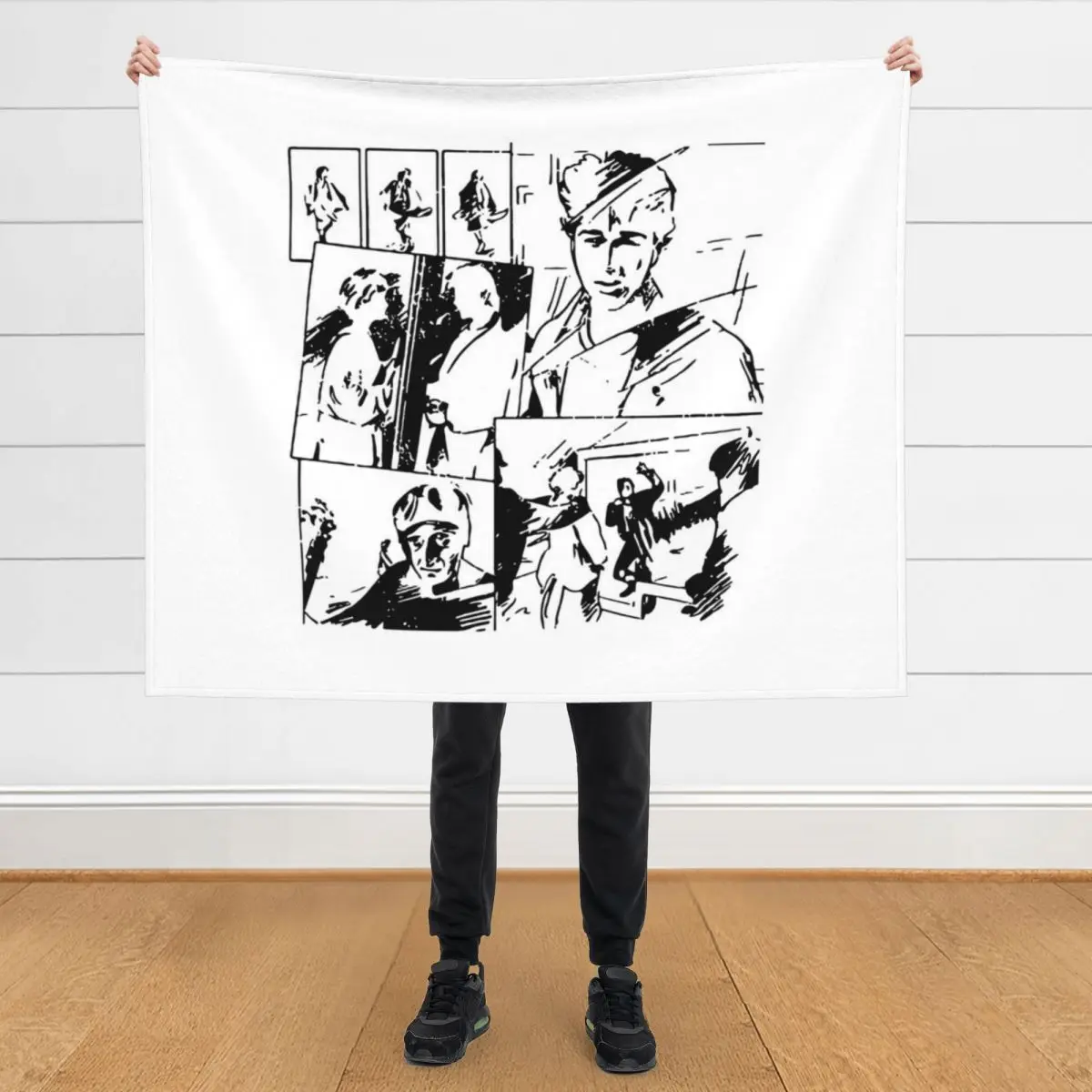 

A-ha Classic 80s Music Video Take On Me Super CooL Style Throw Blanket Bed covers Blankets Sofas Of Decoration Polar Blankets