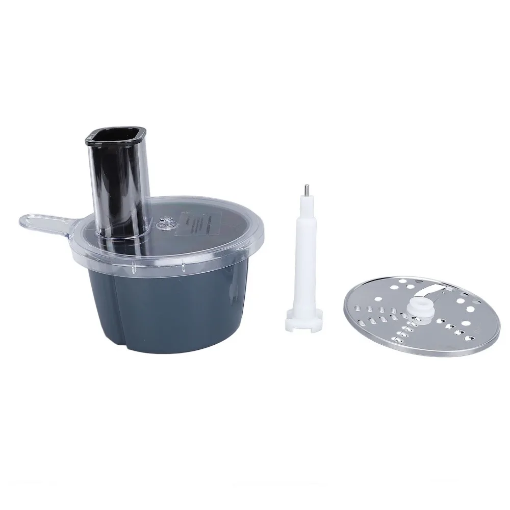 Stainless Steel ABS Food Processor Attachment High Efficiency Navy Blue Black Food Chopper Accessory Easily Installable