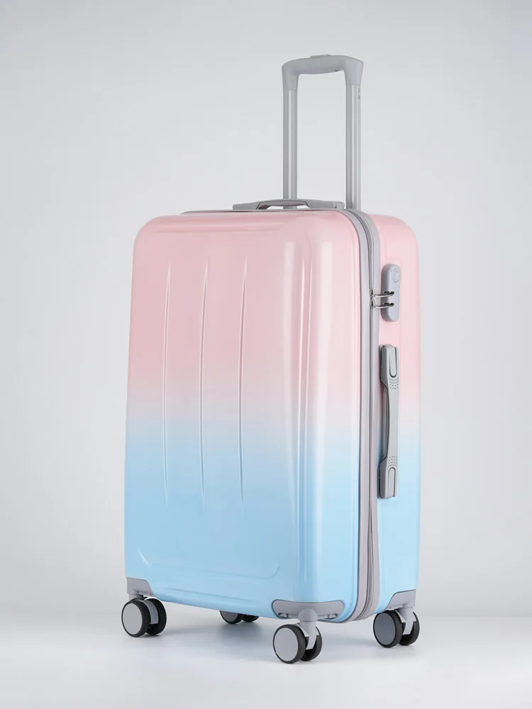 

20-inch And 24-inch Luggage With Gradient Color Travel Handlebar Suitcase Suitable For Both Men And Women For Short Trips