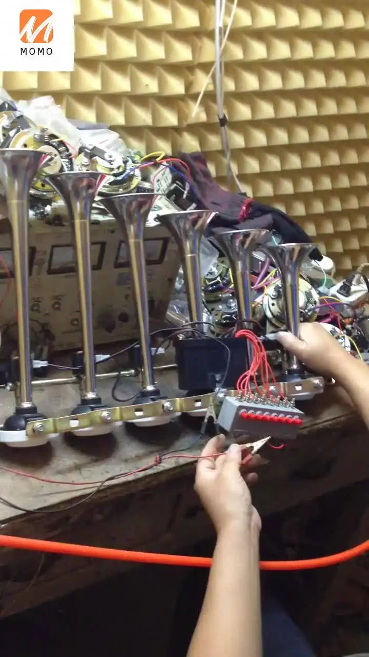 موسيقية 6 أنابيب بوق هوائي شاحنة حافلة 8 ميلودي ميوزيك بوق هوائي