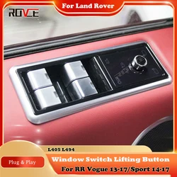 ROVCE Electric Window Switch Lifting Control Liquid Crystal Button For Land Rover Range Rover Vogue L405 13-17 /Sport L494 14-17