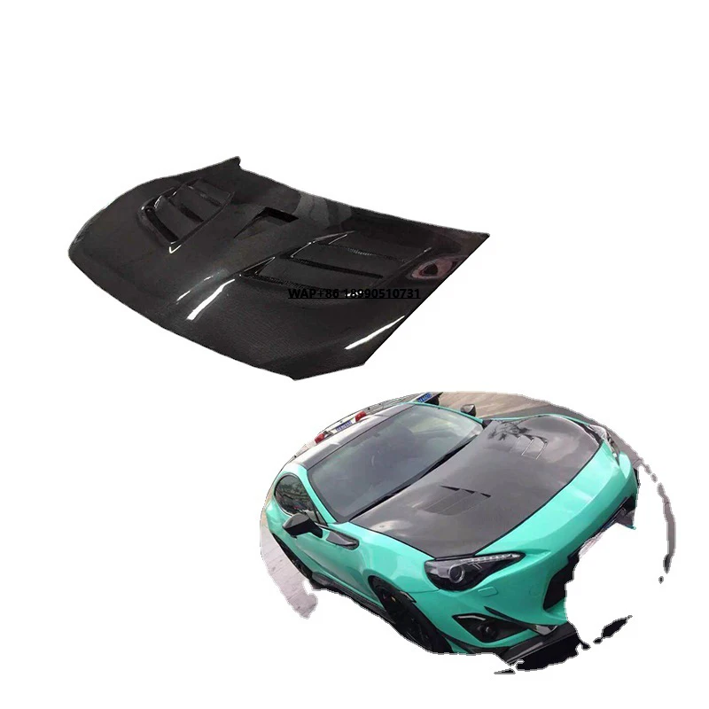 

GT86 BRZ Carbon Fiber Fibre Engine Hood Bonnet Fit for GT86 BRZ 2012-2017