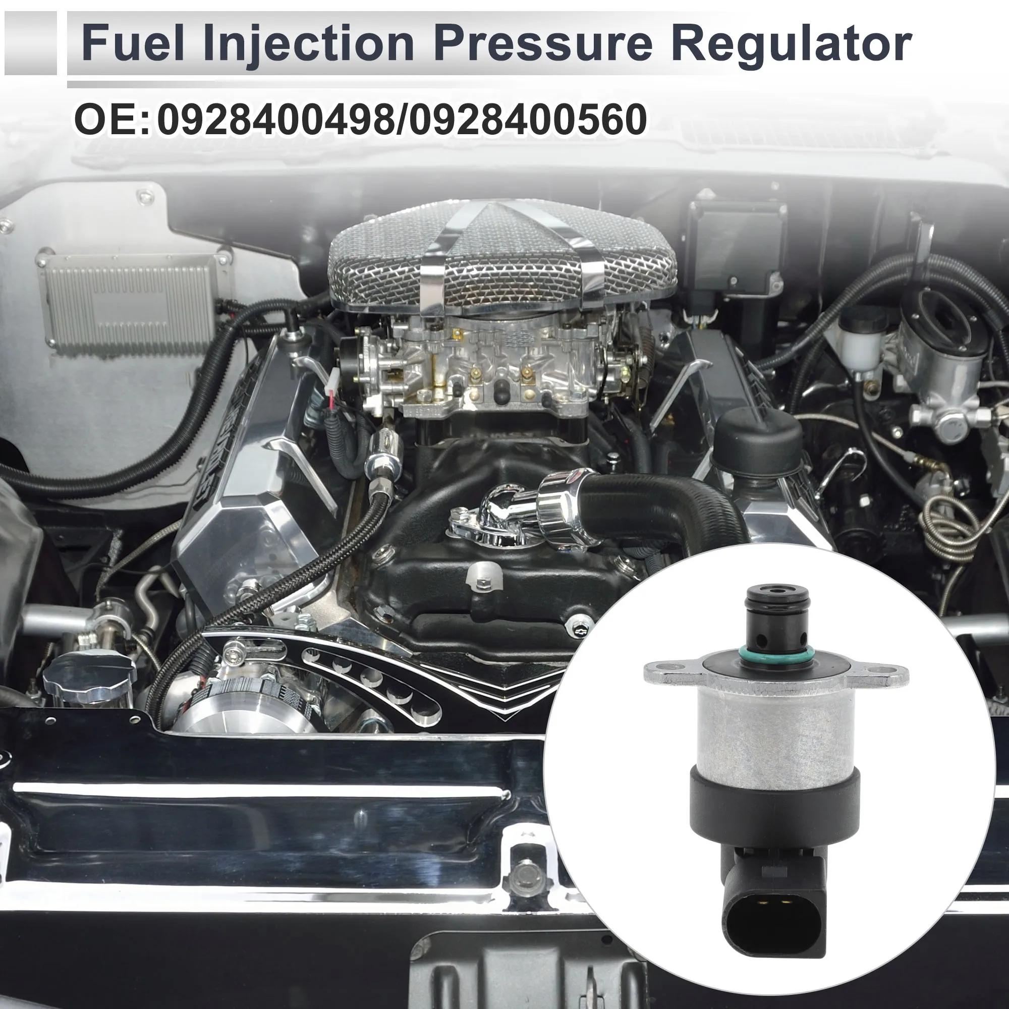 

UXCELL Fuel Pressure Regulator for BMW E87 2003-2012 No.0928400498/0928400560 20-70 Psi