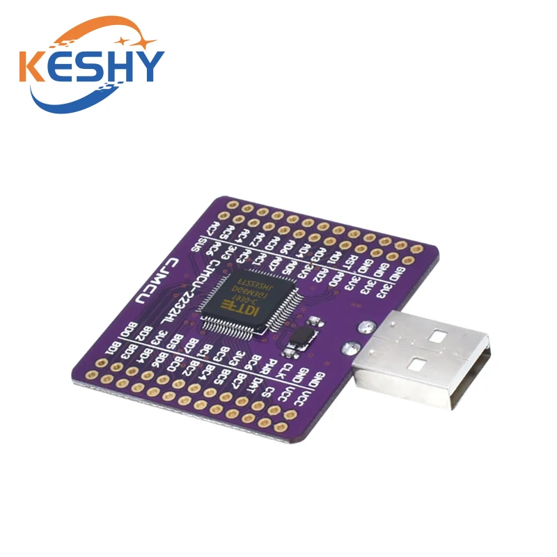 MCU-2232 FT2232HL USB TURN UART/FIFO/SPI/I2C/JTAG/RS232 Module External Memory