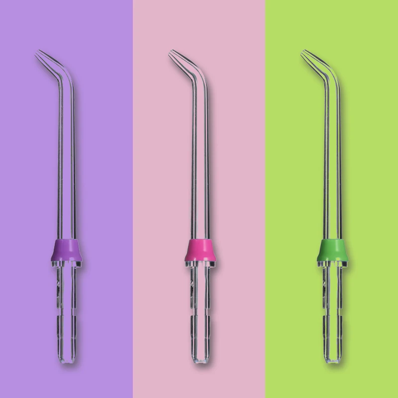 6 قطعة استبدال الكلاسيكية طائرة نصائح صالح ل Waterpik عن طريق الفم الري القياسية فوهة WP-100 WP-450 WP-250 WP-300 WP-660 WP-900