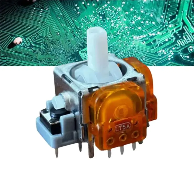 【STABLE QUALITY】TMR Tunnel Magnetic Resistance Joystick 100Pcs Electromagnetic For SWITCH PRO 3D Analog Rocker Thumbstick